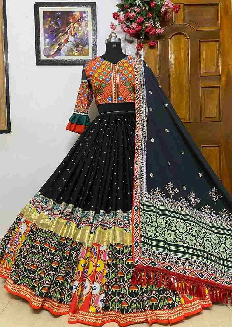 Alc-858 By Fashid Wholesale Designer Beautiful Navratri Collection Occasional Wear & Party Wear Heavy Butter Silk Lehengas At Wholesale Price