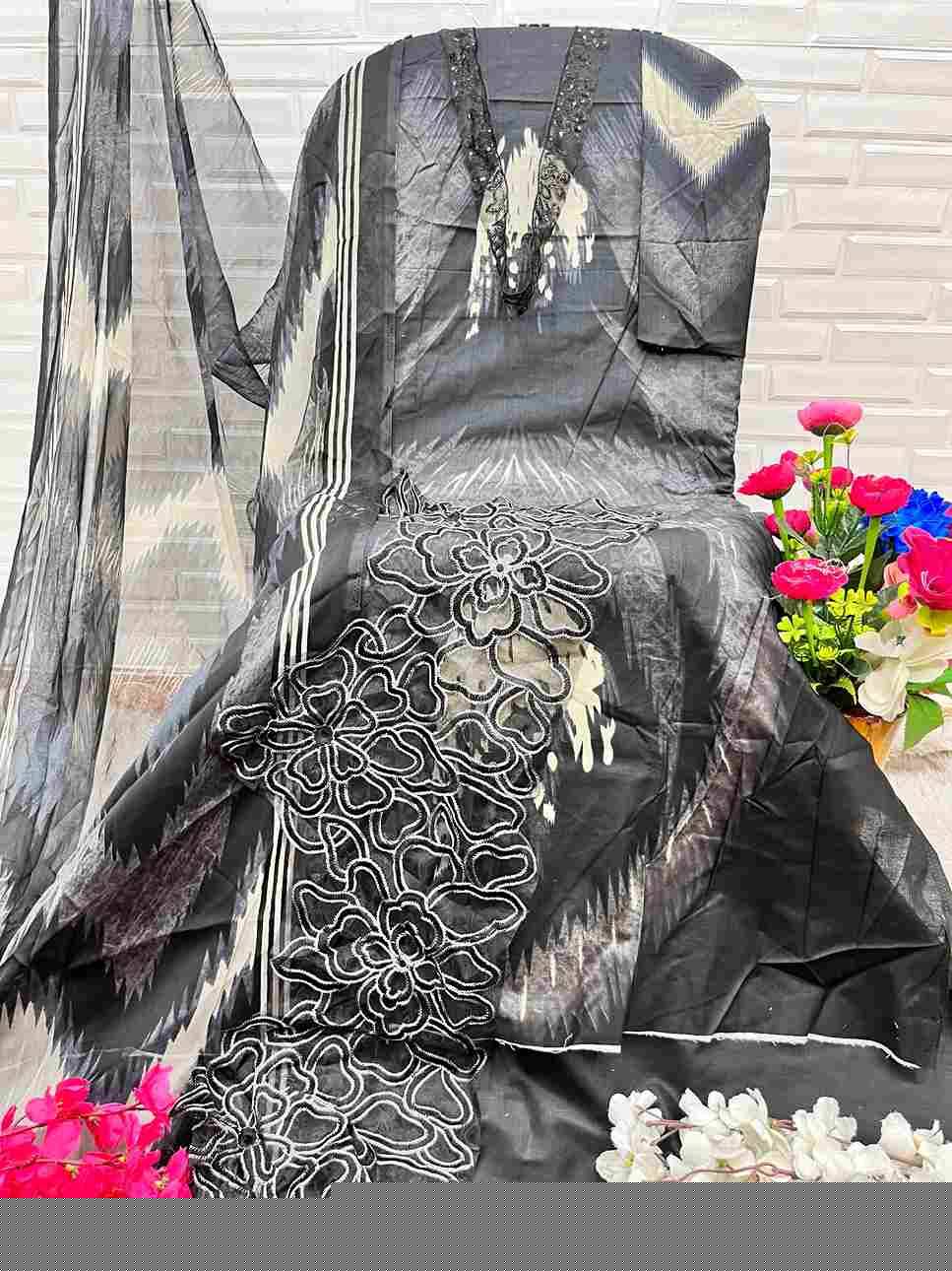 Mprint 16003 Colours By Shraddha Designer 16003-A To 16003-B Series Beautiful Stylish Pakistani Suits Fancy Colorful Casual Wear & Ethnic Wear & Ready To Wear Pure Cotton Print With Work Dresses At Wholesale Price