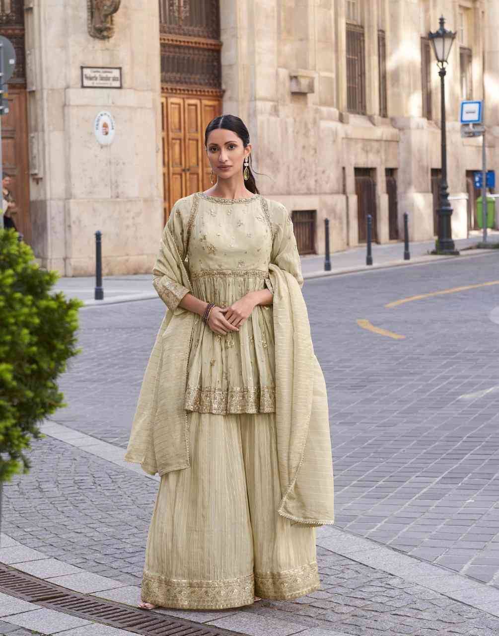 Zara By Sayuri 5614 To 5616 Series Designer Sharara Suits Beautiful Fancy Colorful Stylish Party Wear & Occasional Wear Fancy Dresses At Wholesale Price