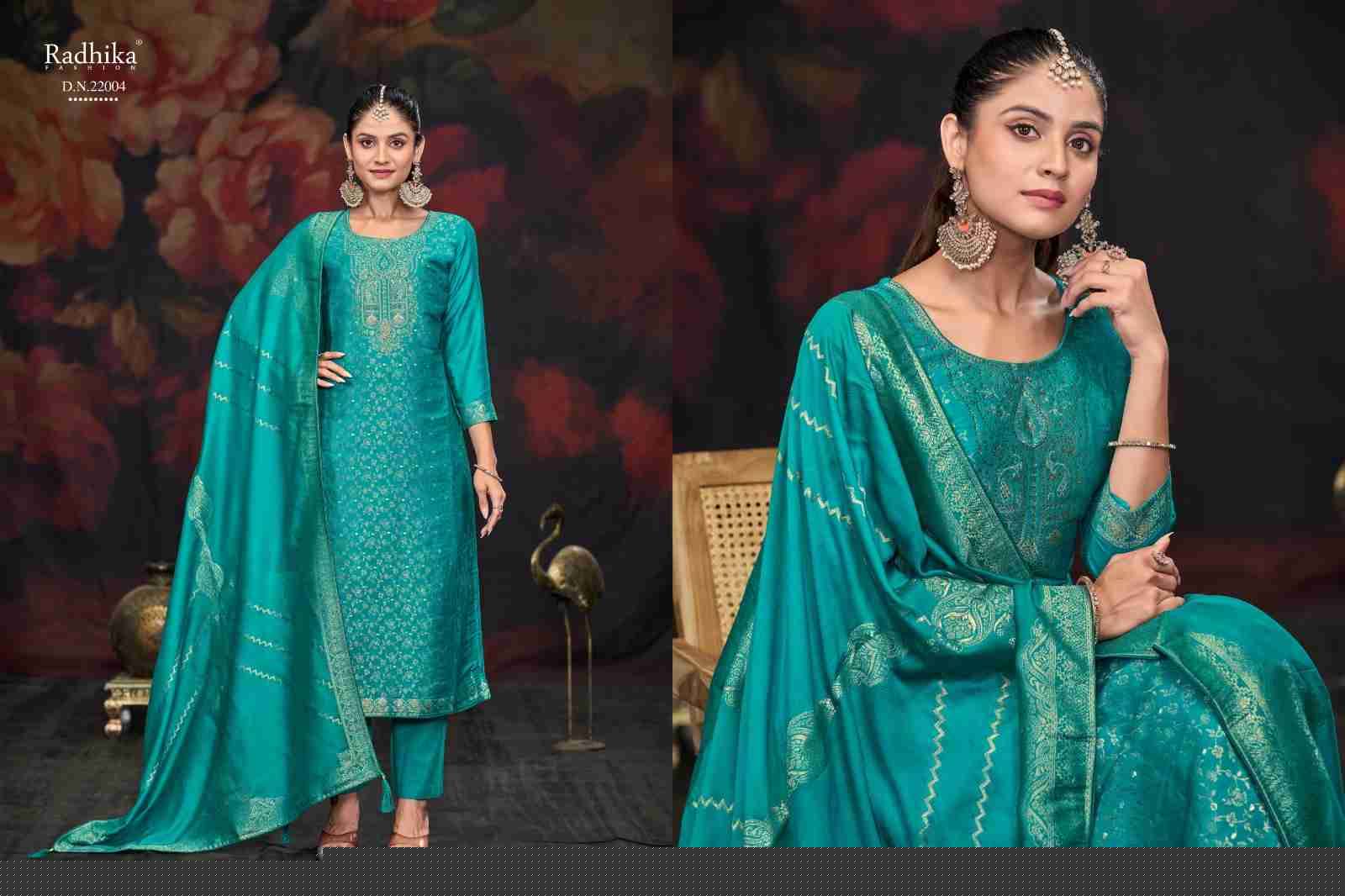 Muskan By Sumyra 22001 To 22004 Series Beautiful Stylish Suits Fancy Colorful Casual Wear & Ethnic Wear & Ready To Wear Pure Viscose Pashmina Print With Work Dresses At Wholesale Price