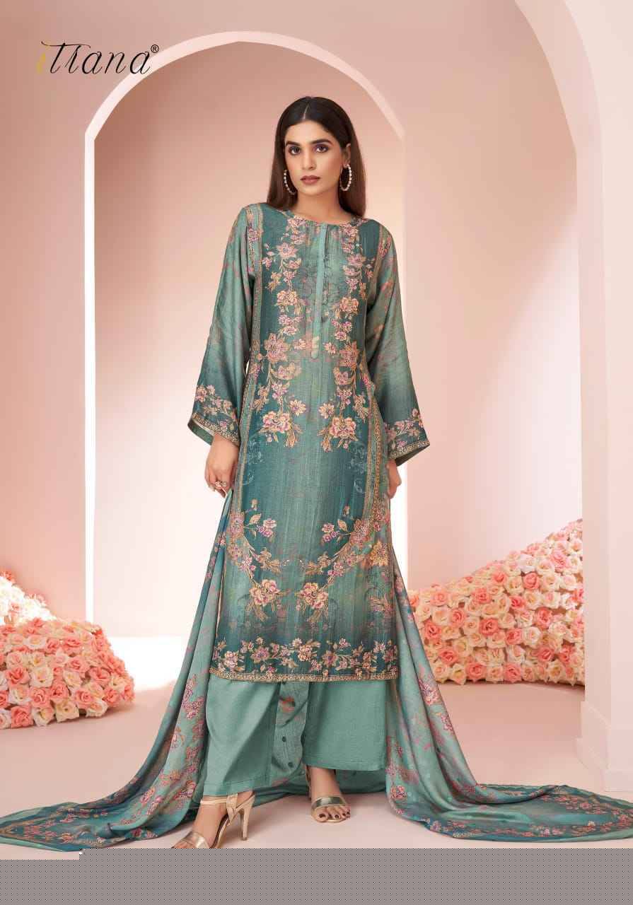 Kavita By Itrana Beautiful Festive Suits Colorful Stylish Fancy Casual Wear & Ethnic Wear Muslin Silk Dresses At Wholesale Price