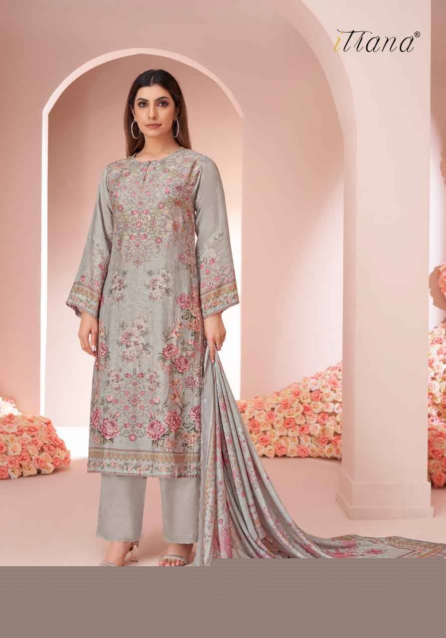 Kavita By Itrana Beautiful Festive Suits Colorful Stylish Fancy Casual Wear & Ethnic Wear Muslin Silk Dresses At Wholesale Price