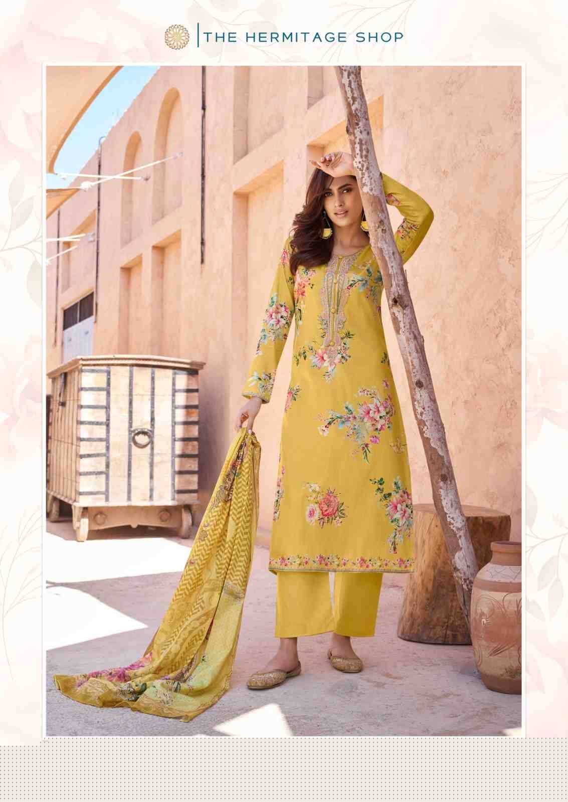 Aarke By The Hermitage Shop 5001 To 5006 Series Beautiful Festive Suits Stylish Fancy Colorful Casual Wear & Ethnic Wear Pure Viscose Lawn Print Dresses At Wholesale Price