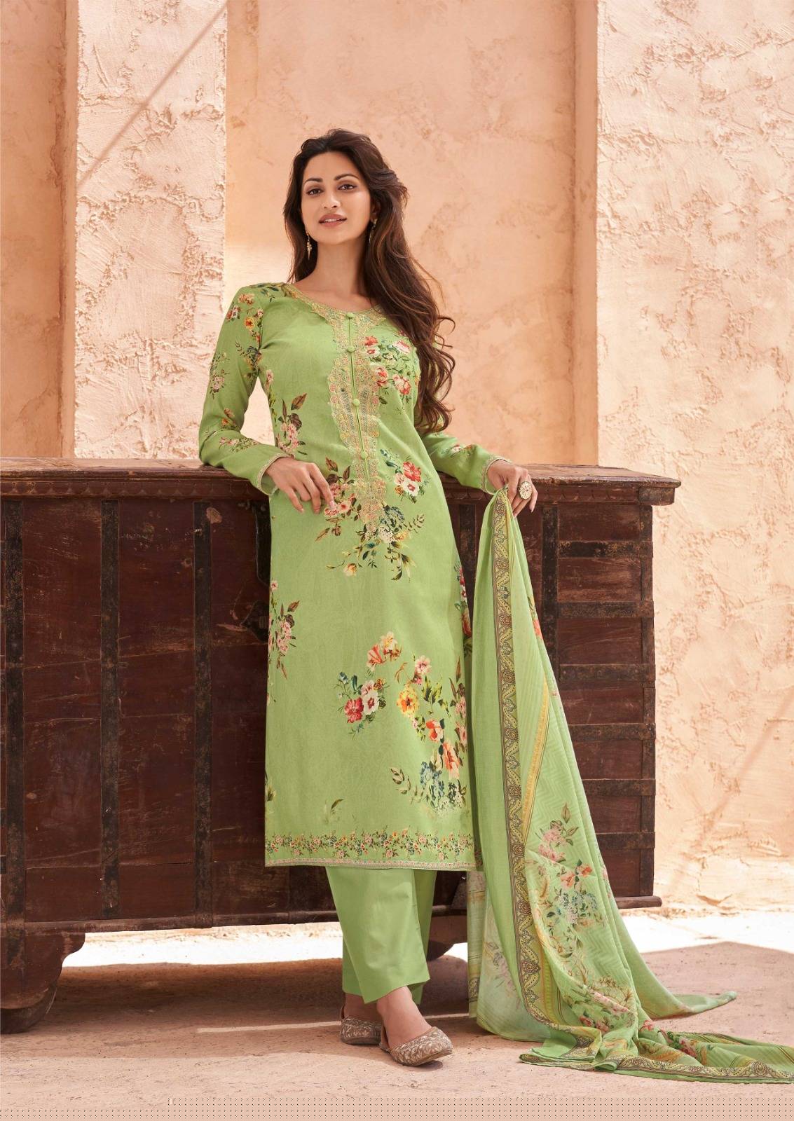 Aarke By The Hermitage Shop 5001 To 5006 Series Beautiful Festive Suits Stylish Fancy Colorful Casual Wear & Ethnic Wear Pure Viscose Lawn Print Dresses At Wholesale Price