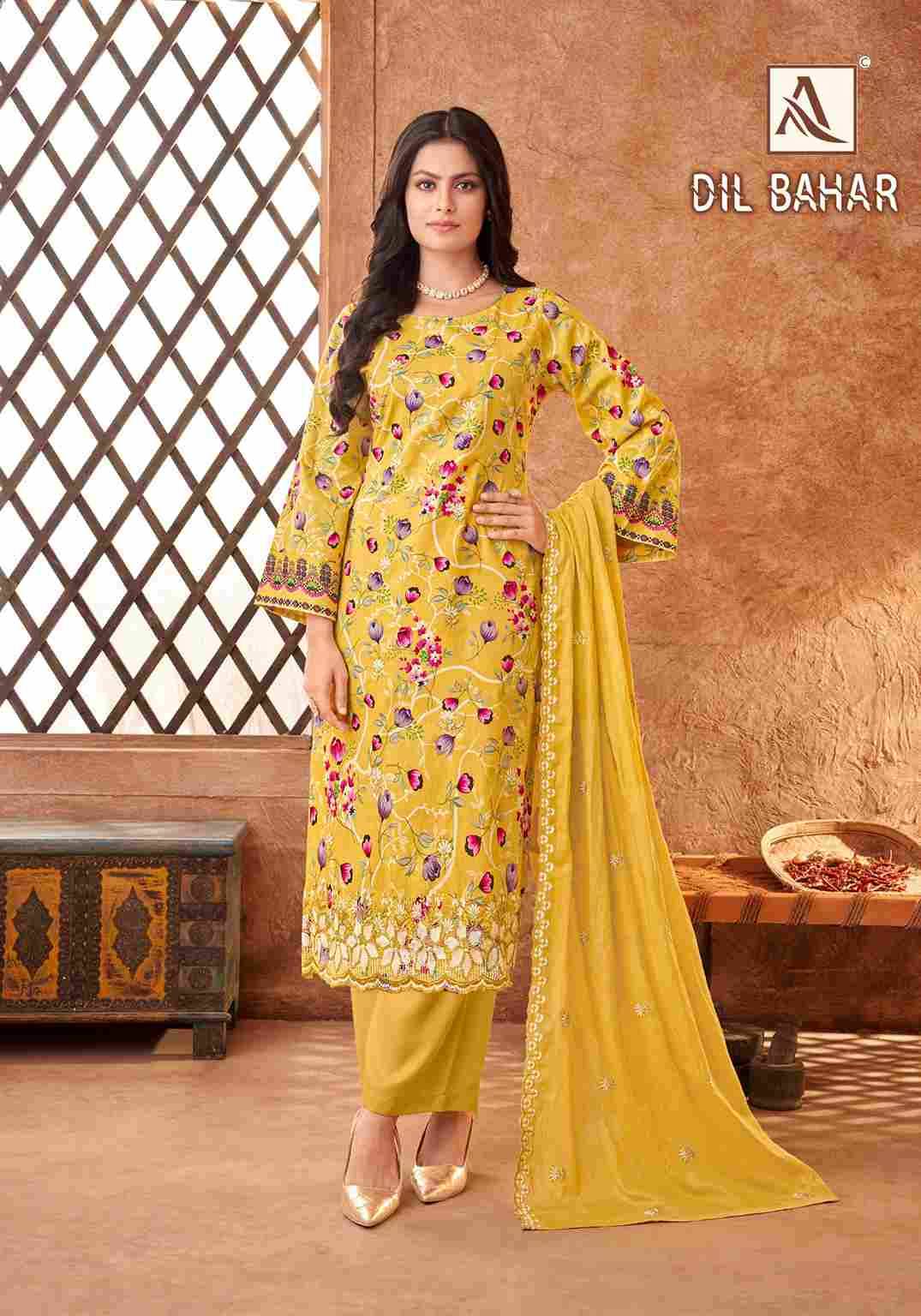 Dil Bahar By Alok Suit 1643-001 To 1643-006 Series Beautiful Festive Suits Stylish Fancy Colorful Casual Wear & Ethnic Wear Pure Cambric Cotton Print Dresses At Wholesale Price