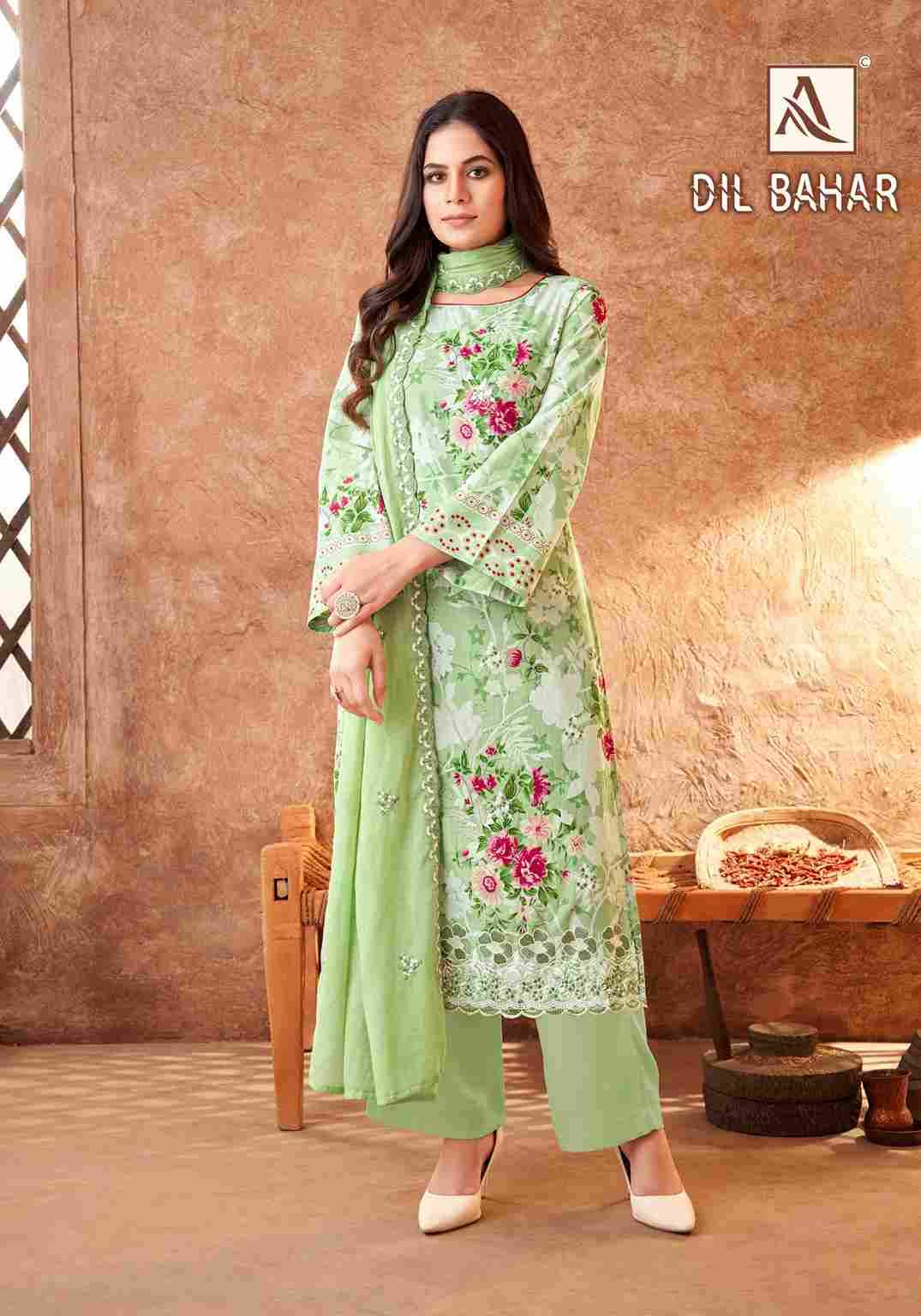 Dil Bahar By Alok Suit 1643-001 To 1643-006 Series Beautiful Festive Suits Stylish Fancy Colorful Casual Wear & Ethnic Wear Pure Cambric Cotton Print Dresses At Wholesale Price