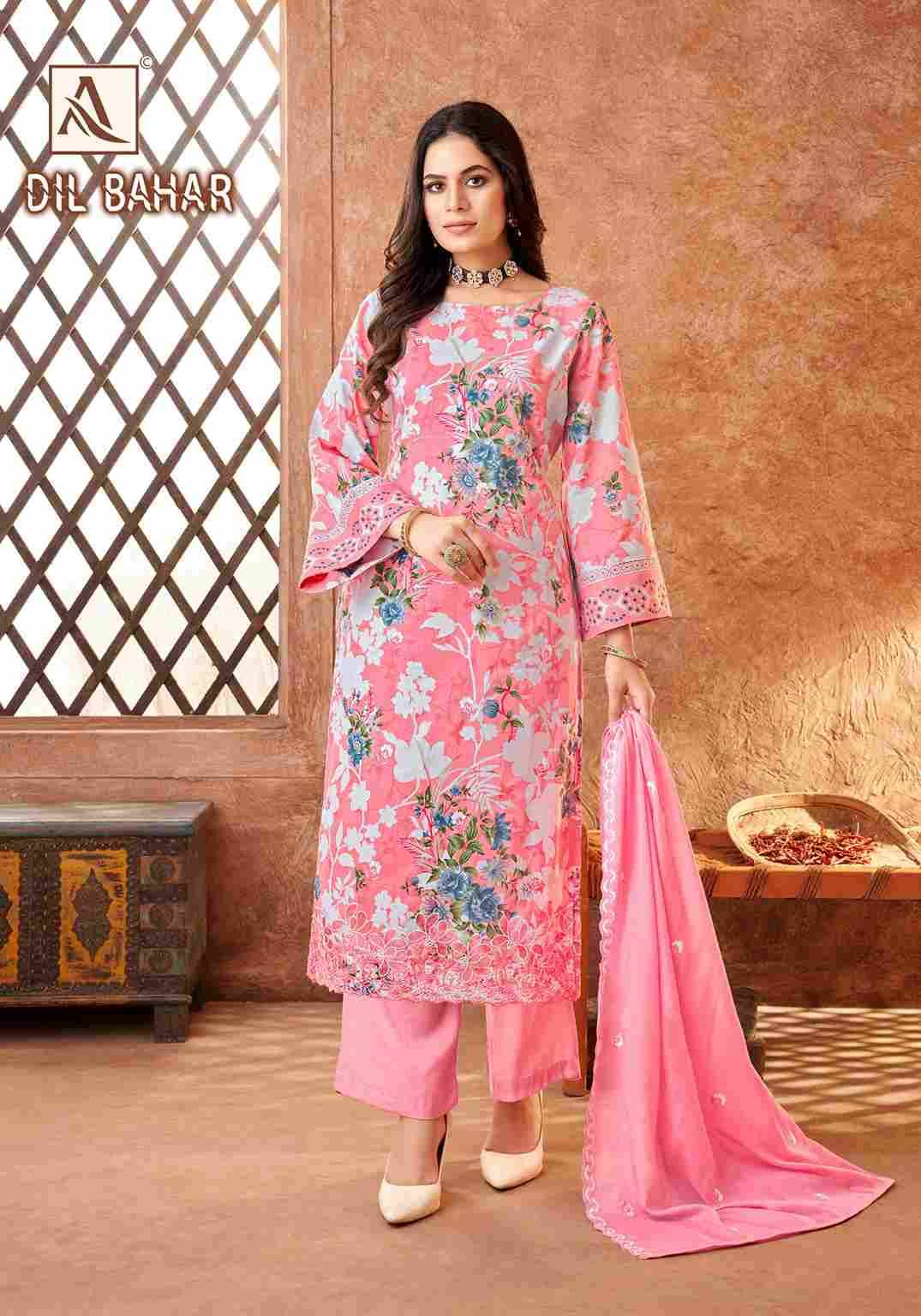 Dil Bahar By Alok Suit 1643-001 To 1643-006 Series Beautiful Festive Suits Stylish Fancy Colorful Casual Wear & Ethnic Wear Pure Cambric Cotton Print Dresses At Wholesale Price