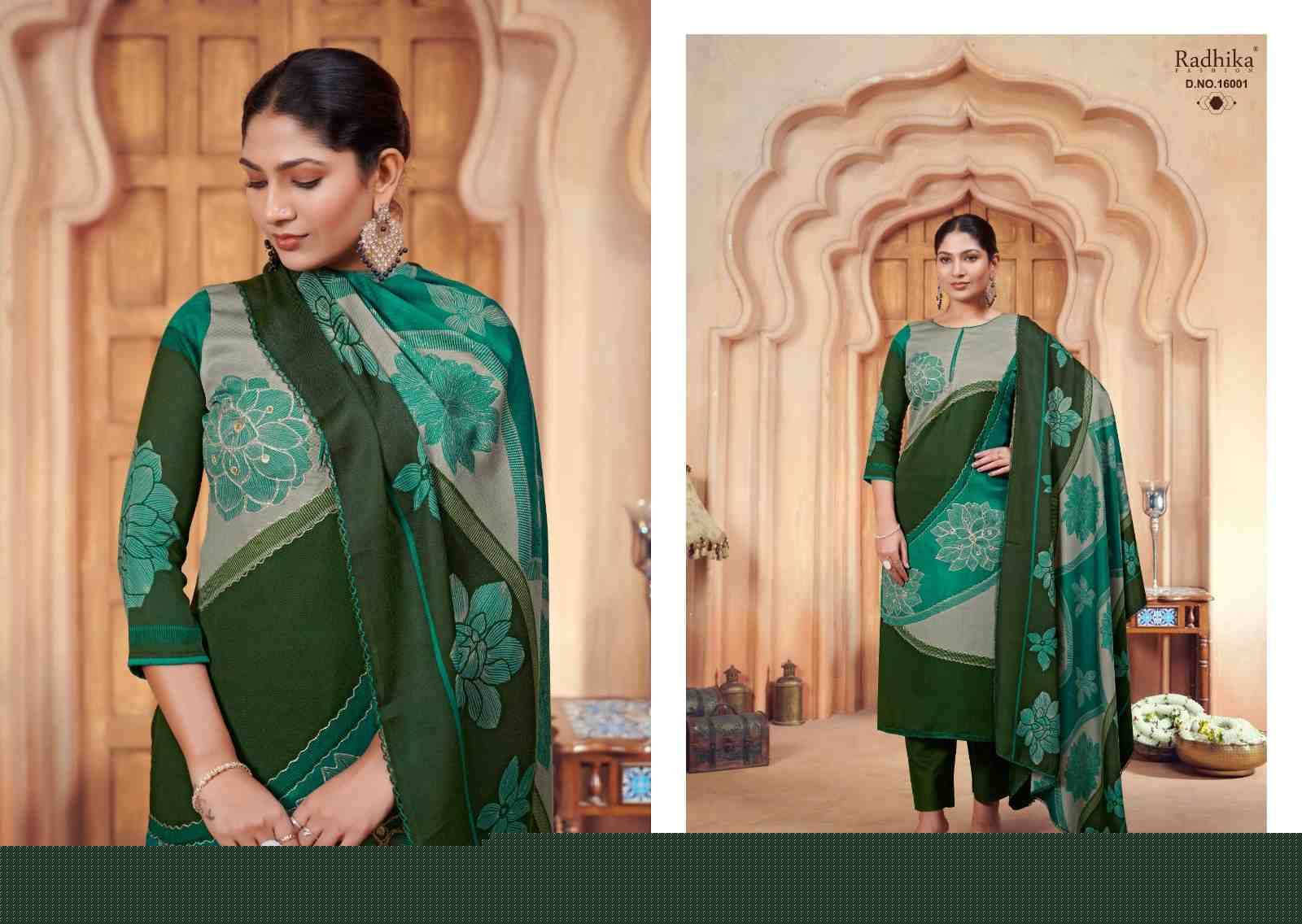 Jasmine Vol-2 By Sumyra 16001 To 16004 Series Beautiful Festive Suits Stylish Fancy Colorful Casual Wear & Ethnic Wear Pure Pashmina Print Dresses At Wholesale Price