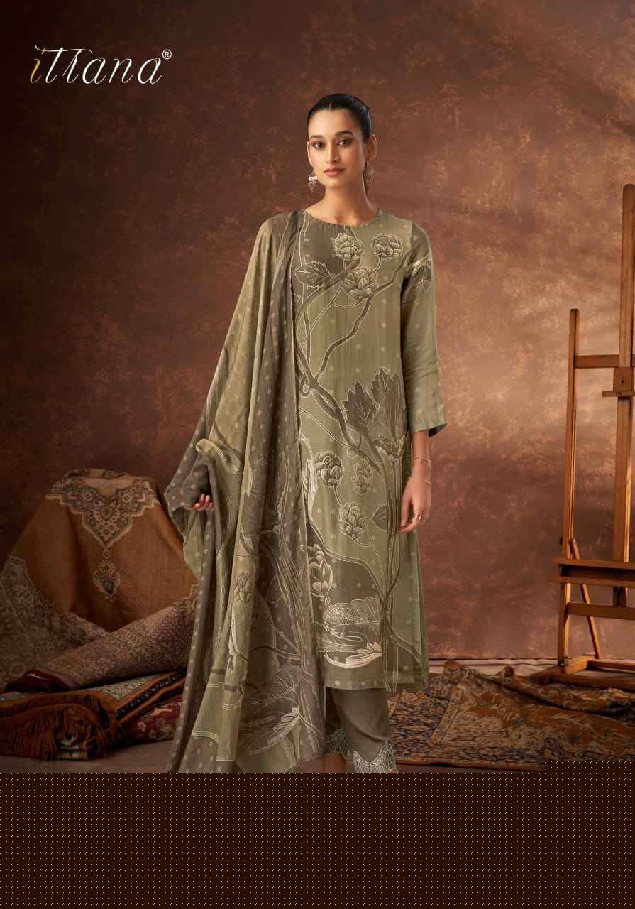Pavitra By Itrana Beautiful Festive Suits Colorful Stylish Fancy Casual Wear & Ethnic Wear Pure Muslin Silk Dresses At Wholesale Price