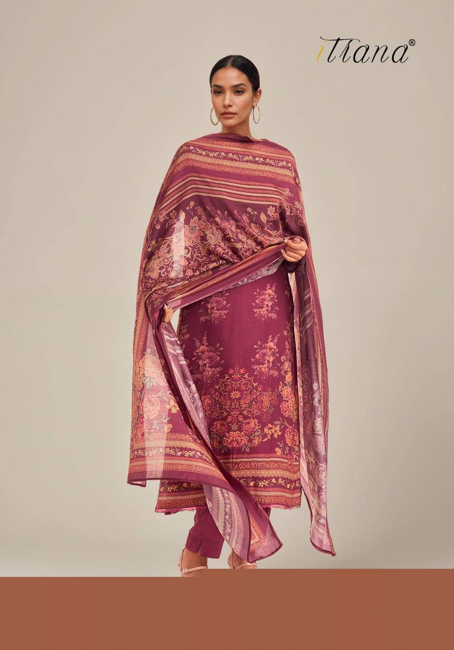 Nagma By Itrana Beautiful Festive Suits Colorful Stylish Fancy Casual Wear & Ethnic Wear Staple Twill Dresses At Wholesale Price