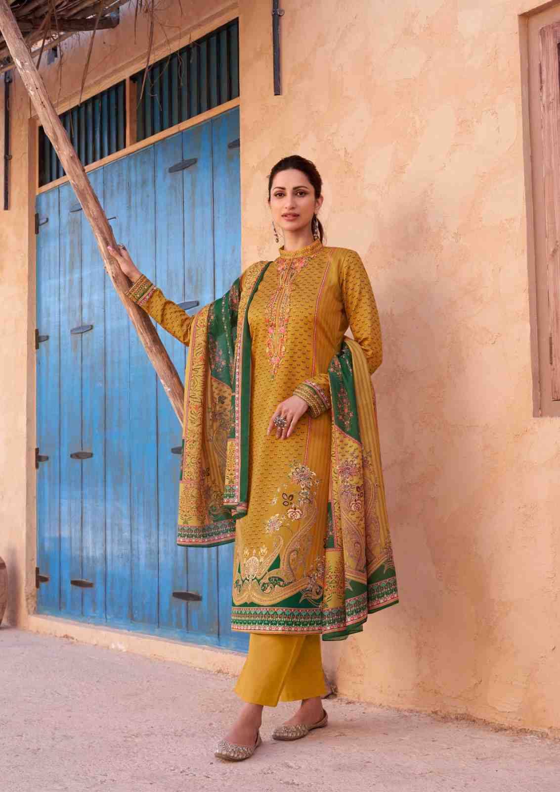 Mehqada By The Hermitage Shop 9001 To 9006 Series Wholesale Designer Festive Suits Collection Beautiful Stylish Fancy Colorful Party Wear & Occasional Wear Pure Viscose Lawn Print Dresses At Wholesale Price