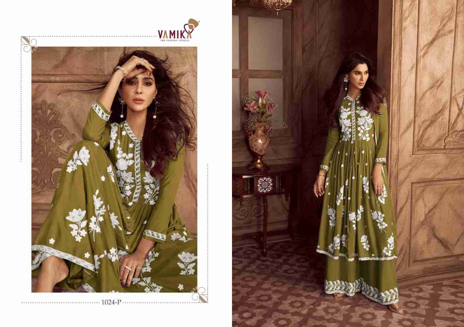 Lakhnawi Vol-4 New Color By Vamika 1024-P To 1024-T Series Beautiful Stylish Suits Fancy Colorful Casual Wear & Ethnic Wear & Ready To Wear Heavy Rayon Dresses At Wholesale Price