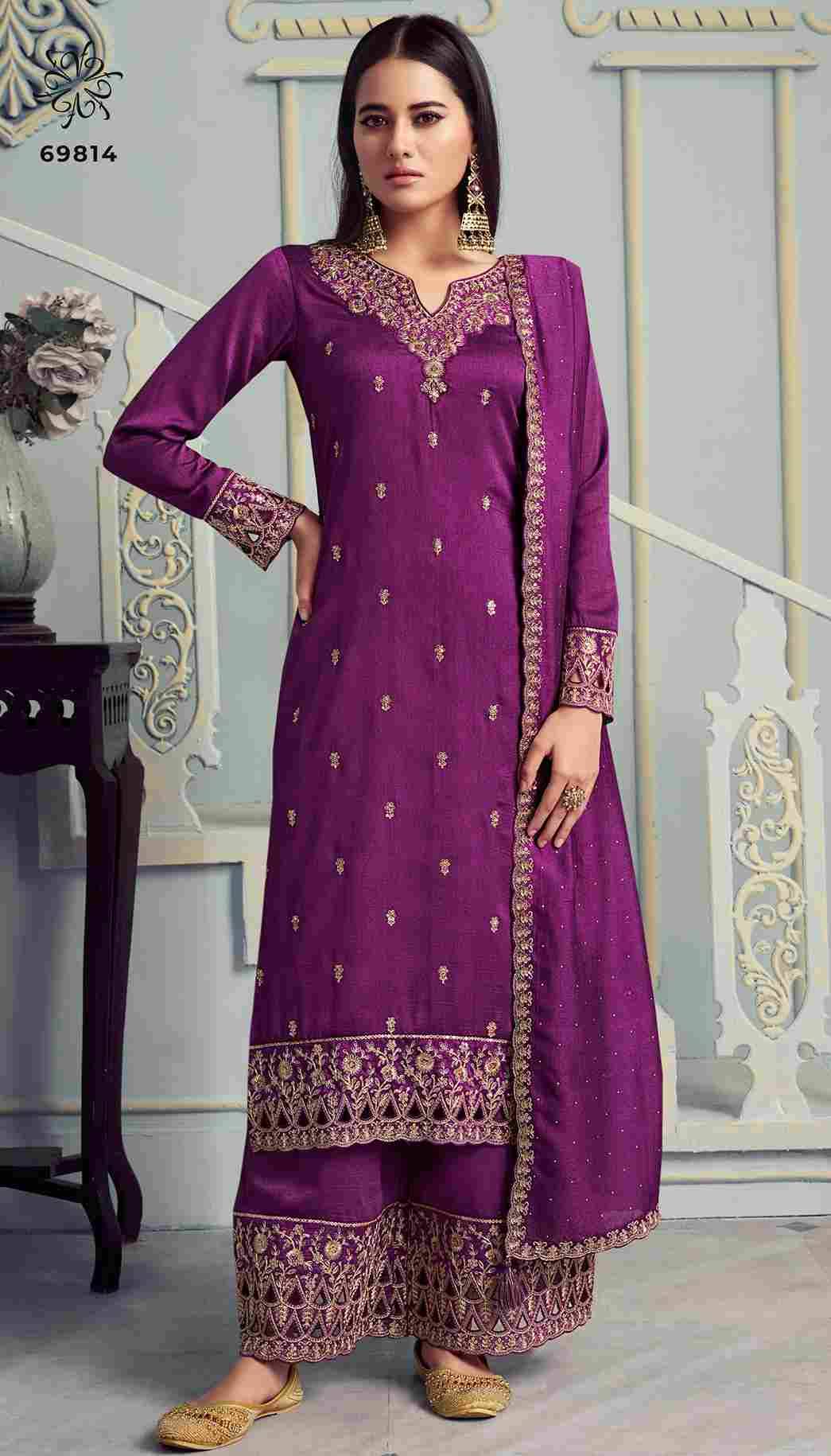 Shaheen Vol-8 By Vinay Fashion 69811 To 69814 Series Beautiful Festive Suits Colorful Stylish Fancy Casual Wear & Ethnic Wear Silk Georgette Embroidery Dresses At Wholesale Price