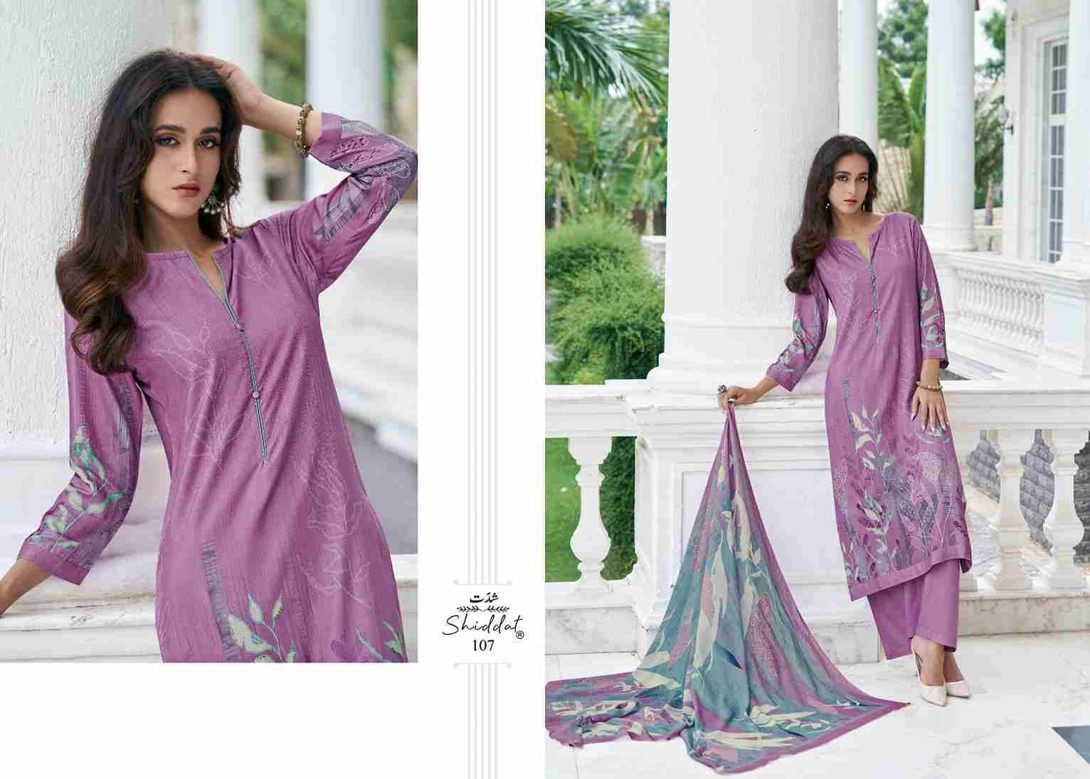 Raisa By Shiddat 101 To 108 Series Designer Stylish Fancy Colorful Beautiful Party Wear & Ethnic Wear Collection Pure Pashmina Dresses At Wholesale Price
