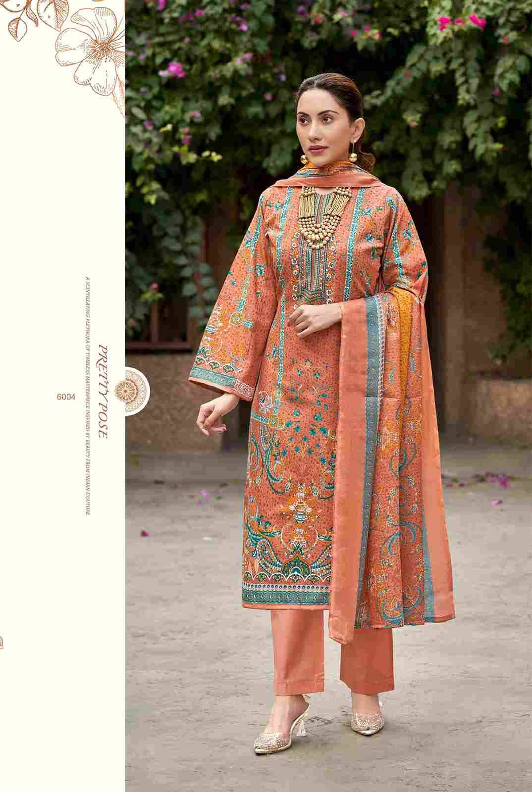 Karachi Express Vol-6 By Vandana Fashion 6001 To 6008 Series Beautiful Festive Suits Stylish Fancy Colorful Casual Wear & Ethnic Wear Soft Cotton Print Dresses At Wholesale Price