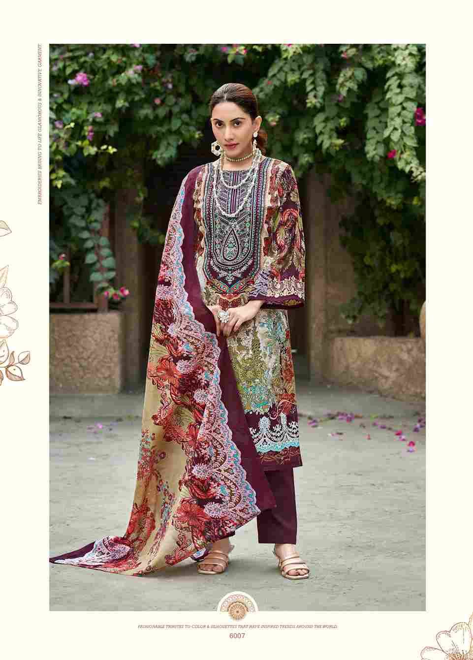 Karachi Express Vol-6 By Vandana Fashion 6001 To 6008 Series Beautiful Festive Suits Stylish Fancy Colorful Casual Wear & Ethnic Wear Soft Cotton Print Dresses At Wholesale Price