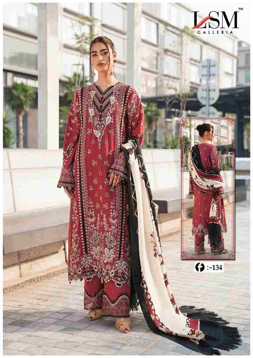 Firdous Queen Vol-13 By Lsm Galleria 131 To 136 Series Beautiful Stylish Festive Suits Fancy Colorful Casual Wear & Ethnic Wear & Ready To Wear Pure Lawn Print Dresses At Wholesale Price