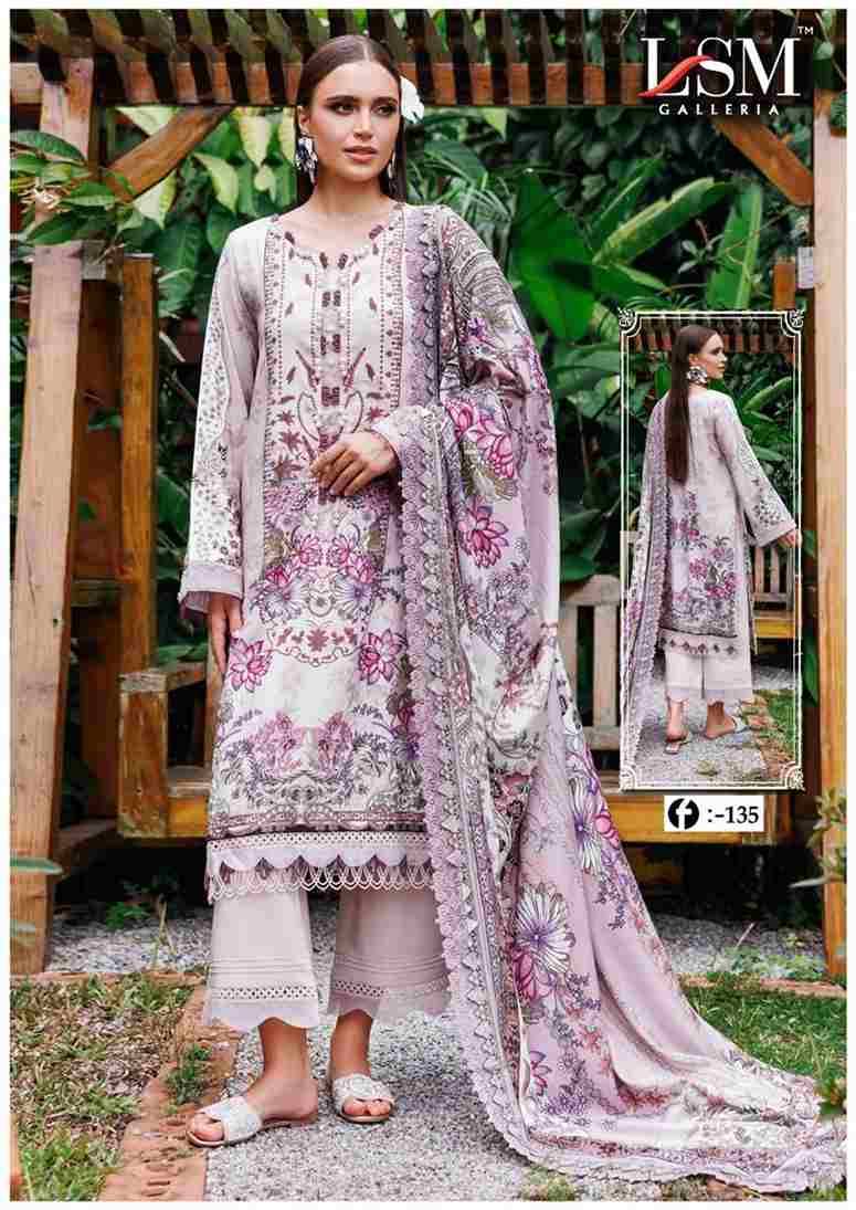 Firdous Queen Vol-13 By Lsm Galleria 131 To 136 Series Beautiful Stylish Festive Suits Fancy Colorful Casual Wear & Ethnic Wear & Ready To Wear Pure Lawn Print Dresses At Wholesale Price