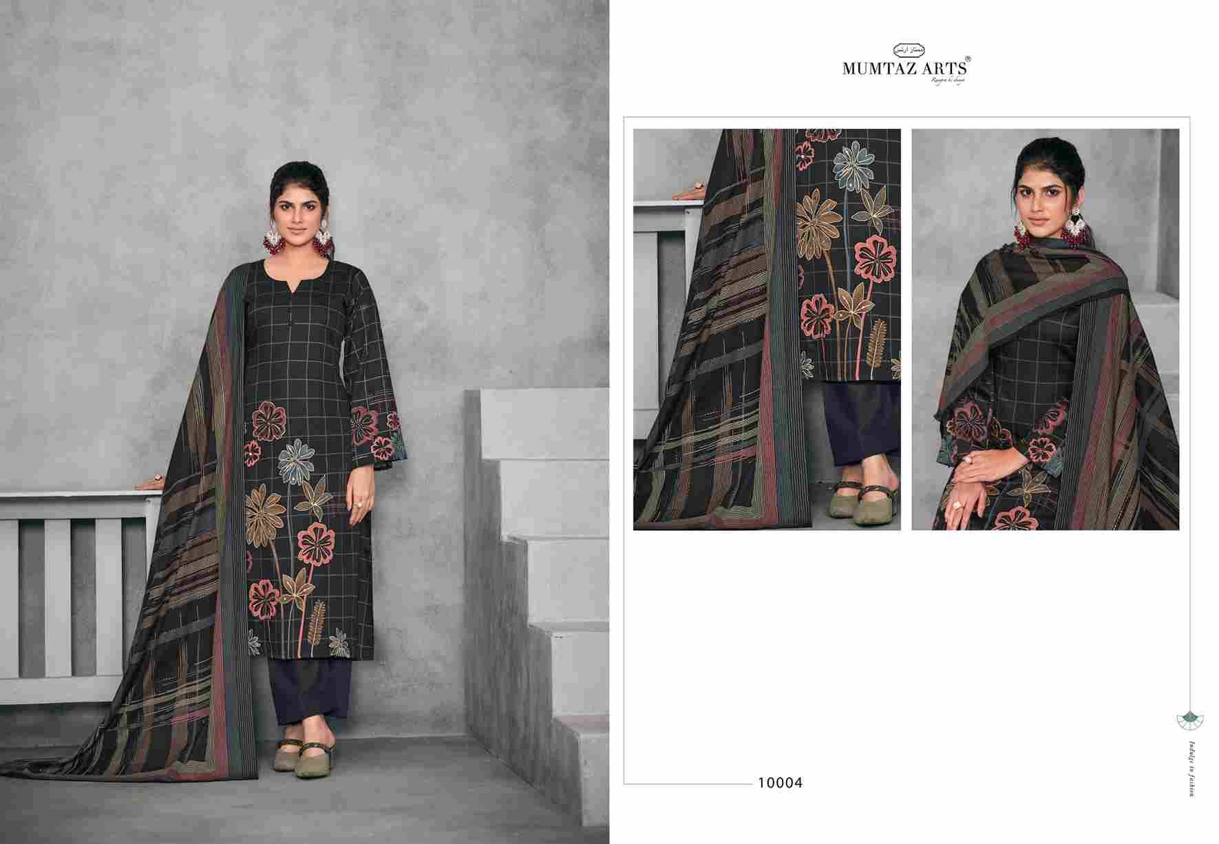 Raahi By Mumtaz Arts 10001 To 10004 Series Beautiful Festive Suits Colorful Stylish Fancy Casual Wear & Ethnic Wear Pure Jam Satin Print With Work Dresses At Wholesale Price