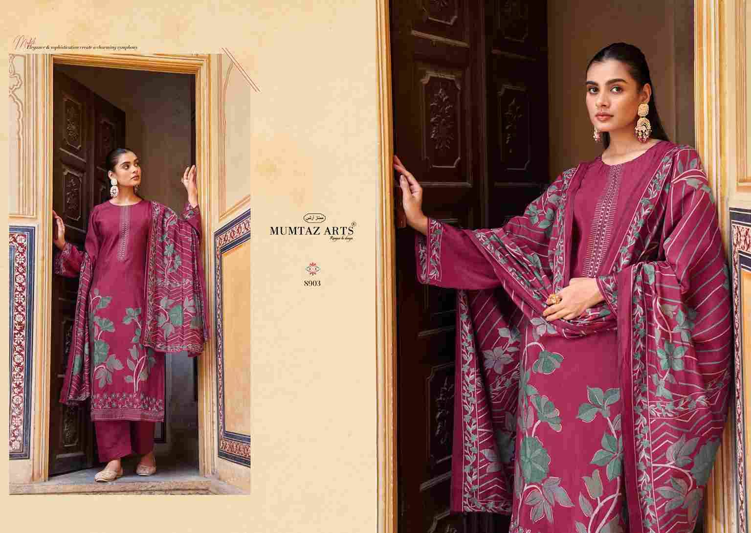 Naqsh By Mumtaz Arts 8901 To 8904 Series Beautiful Festive Suits Colorful Stylish Fancy Casual Wear & Ethnic Wear Pure Viscose Muslin Print With Work Dresses At Wholesale Price