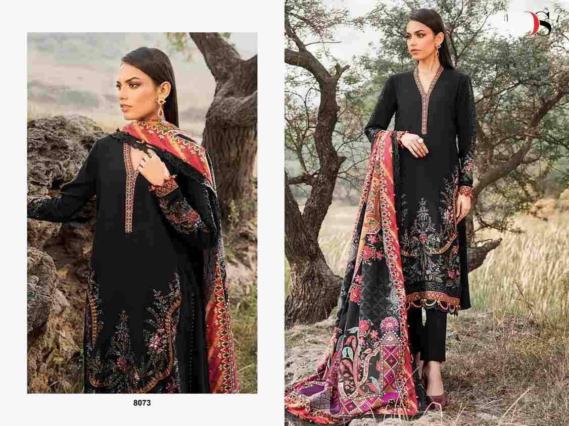 Maria.B. Embroidered Rayon Collection Vol-2 By Deepsy Suits 8071 To 8076 Series Designer Pakistani Suits Beautiful Stylish Fancy Colorful Party Wear & Occasional Wear Pure Viscose Rayon Embroidered Dresses At Wholesale Price