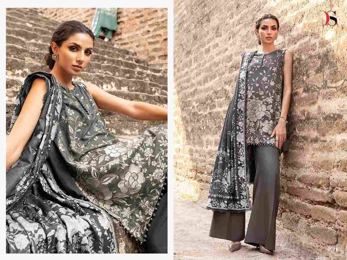 Maria.B. Embroidered Rayon Collection Vol-2 By Deepsy Suits 8071 To 8076 Series Designer Pakistani Suits Beautiful Stylish Fancy Colorful Party Wear & Occasional Wear Pure Viscose Rayon Embroidered Dresses At Wholesale Price