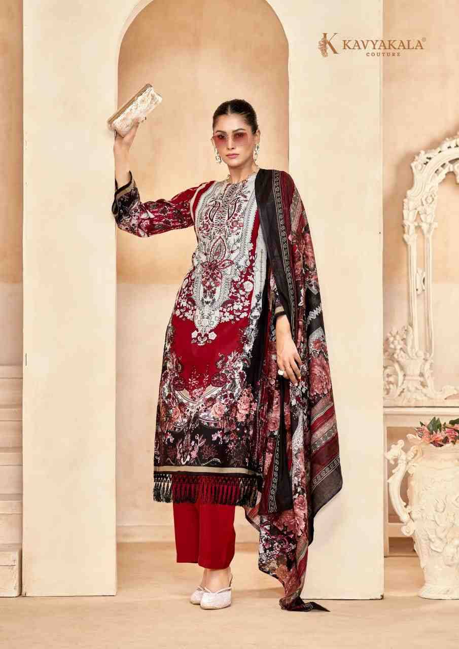 Rihaana Vol-8 By Kavyakala 1001 To 1006 Series Beautiful Festive Suits Stylish Fancy Colorful Casual Wear & Ethnic Wear Pure Cambric Print Dresses At Wholesale Price