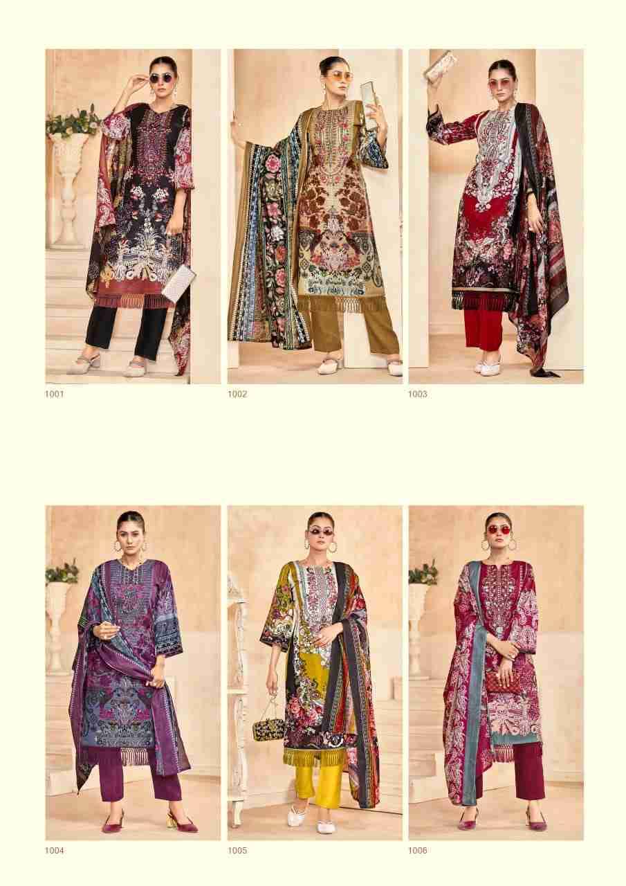 Rihaana Vol-8 By Kavyakala 1001 To 1006 Series Beautiful Festive Suits Stylish Fancy Colorful Casual Wear & Ethnic Wear Pure Cambric Print Dresses At Wholesale Price