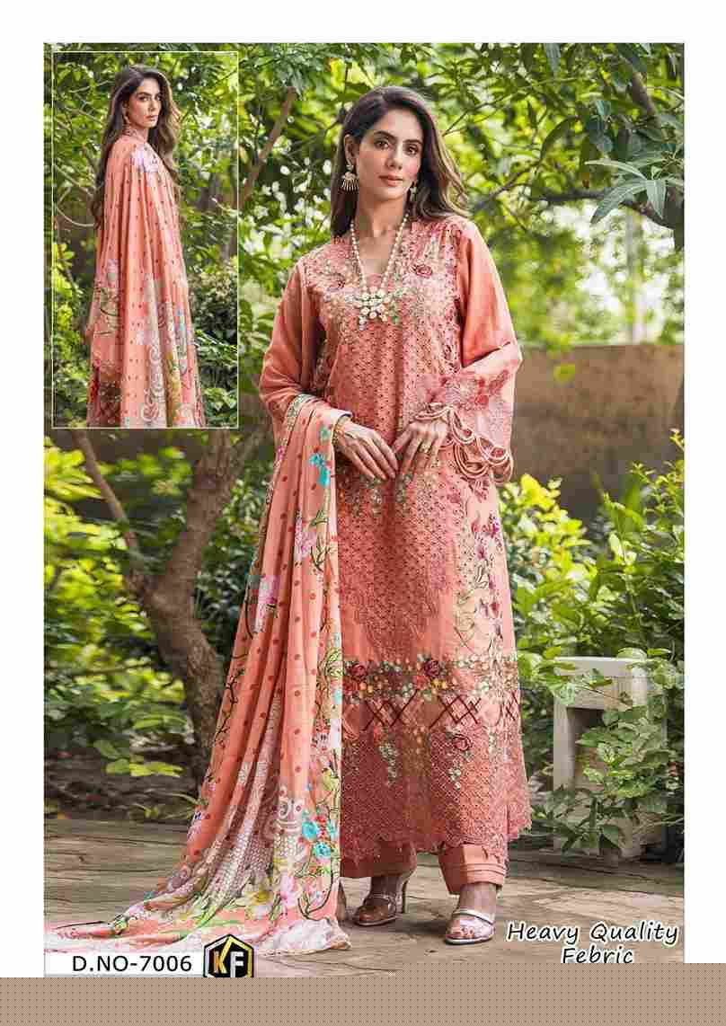 Soha Nazir Luxury Vol-7 By Keval Fab 7001 To 7006 Series Beautiful Festive Suits Stylish Fancy Colorful Casual Wear & Ethnic Wear Pure Cotton Print Dresses At Wholesale Price
