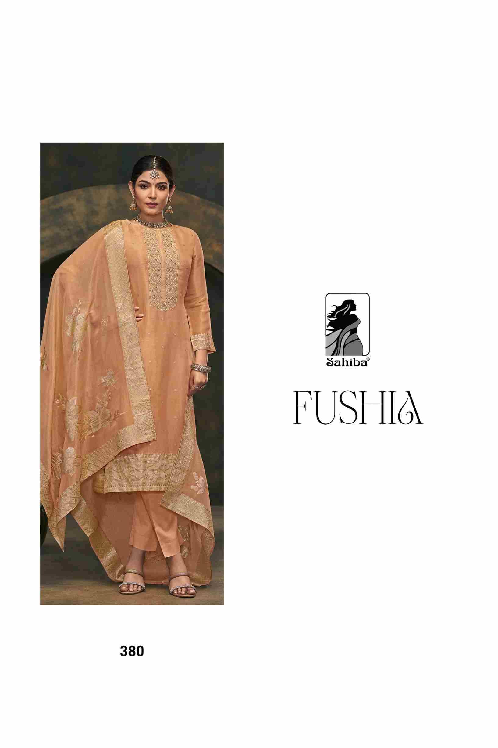 Fushia By Sahiba Fabrics Beautiful Festive Suits Colorful Stylish Fancy Casual Wear & Ethnic Wear Simmer Jacquard Dresses At Wholesale Price