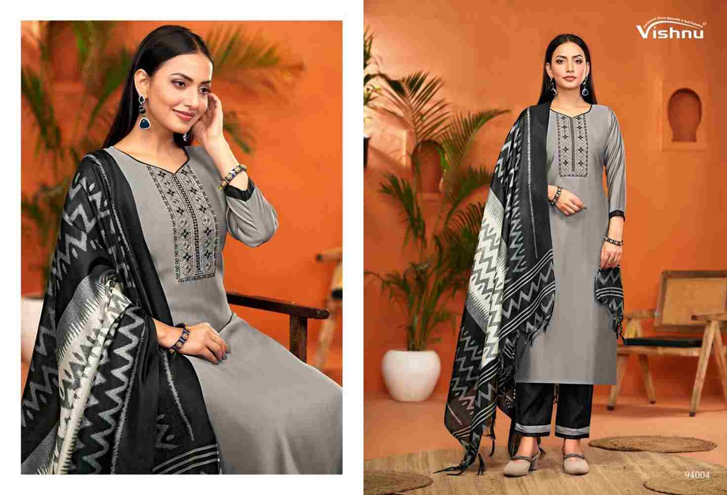 Evanka Vol-11 By Vishnu 94001 To 94012 Series Beautiful Stylish Festive Suits Fancy Colorful Casual Wear & Ethnic Wear & Ready To Wear Roman Silk Print Dresses At Wholesale Price