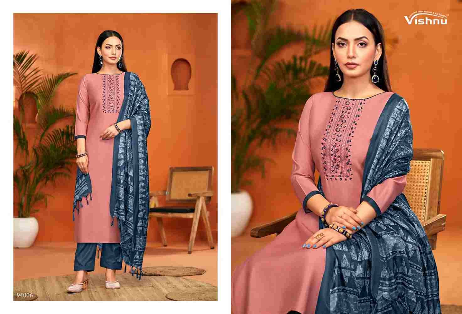 Evanka Vol-11 By Vishnu 94001 To 94012 Series Beautiful Stylish Festive Suits Fancy Colorful Casual Wear & Ethnic Wear & Ready To Wear Roman Silk Print Dresses At Wholesale Price