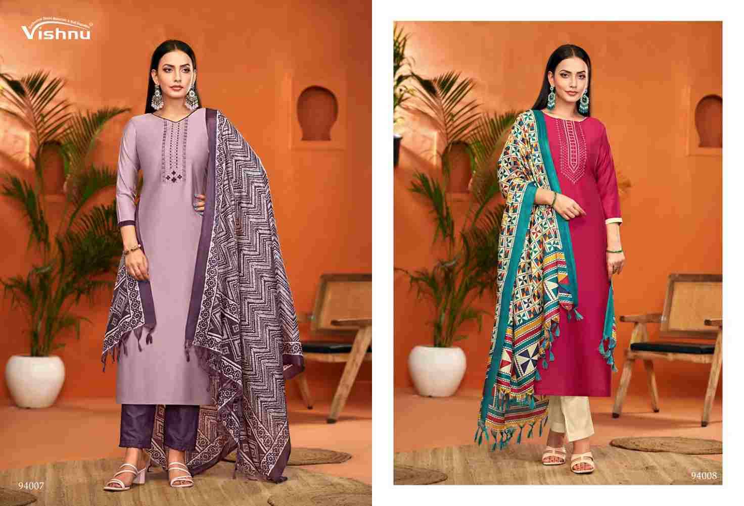 Evanka Vol-11 By Vishnu 94001 To 94012 Series Beautiful Stylish Festive Suits Fancy Colorful Casual Wear & Ethnic Wear & Ready To Wear Roman Silk Print Dresses At Wholesale Price
