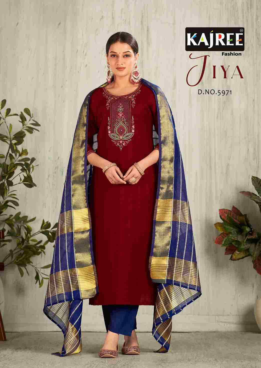 Jiya By Kajree Fashion 5971 To 5974 Series Beautiful Stylish Festive Suits Fancy Colorful Casual Wear & Ethnic Wear & Ready To Wear Pure Viscose Print Dresses At Wholesale Price