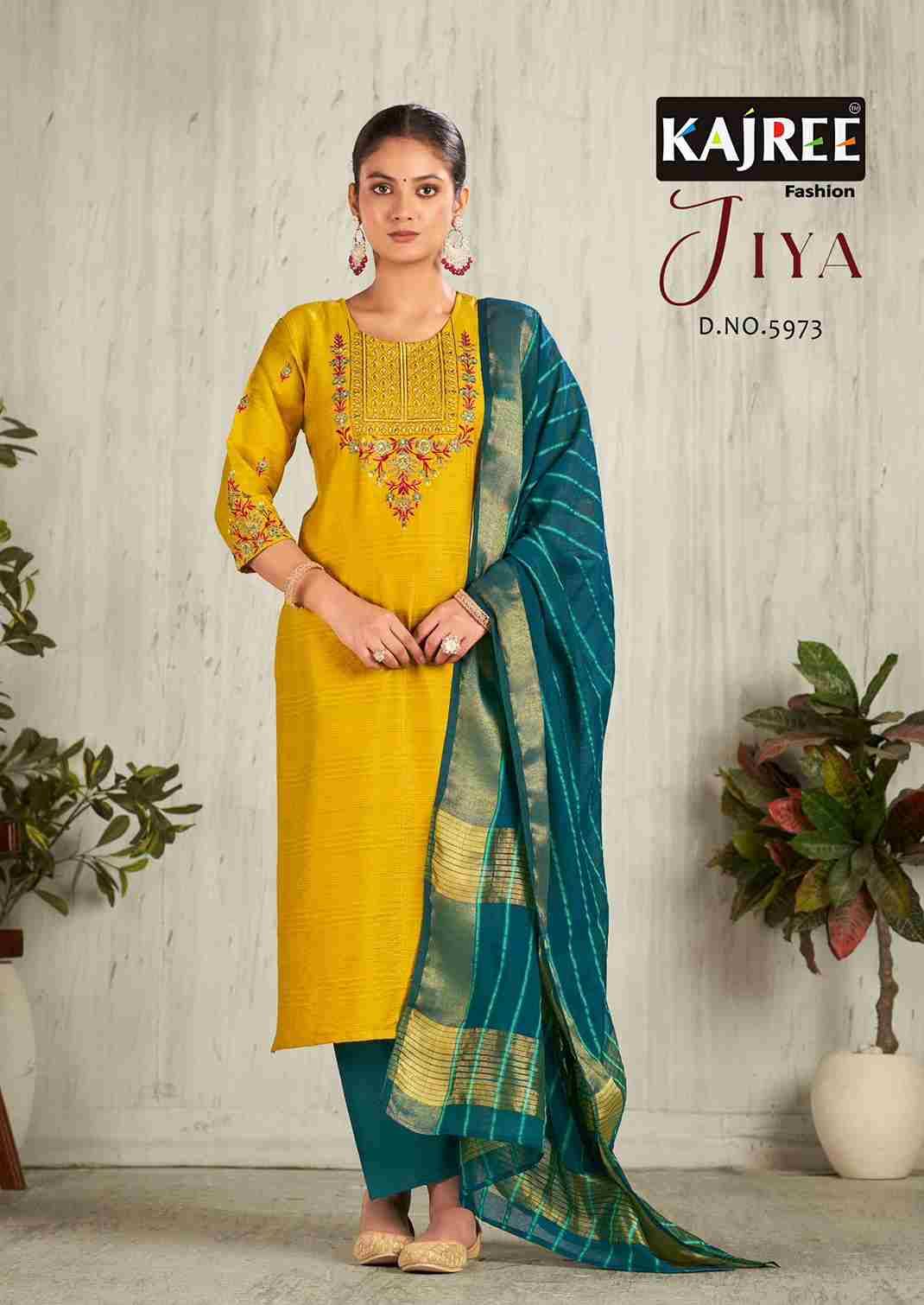 Jiya By Kajree Fashion 5971 To 5974 Series Beautiful Stylish Festive Suits Fancy Colorful Casual Wear & Ethnic Wear & Ready To Wear Pure Viscose Print Dresses At Wholesale Price