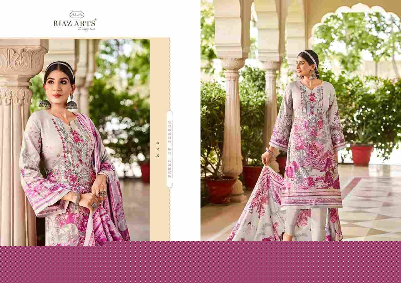 Mohabbat By Riaz Arts 21001 To 21008 Series Beautiful Festive Suits Stylish Fancy Colorful Casual Wear & Ethnic Wear Pure Lawn Cambric Print Dresses At Wholesale Price