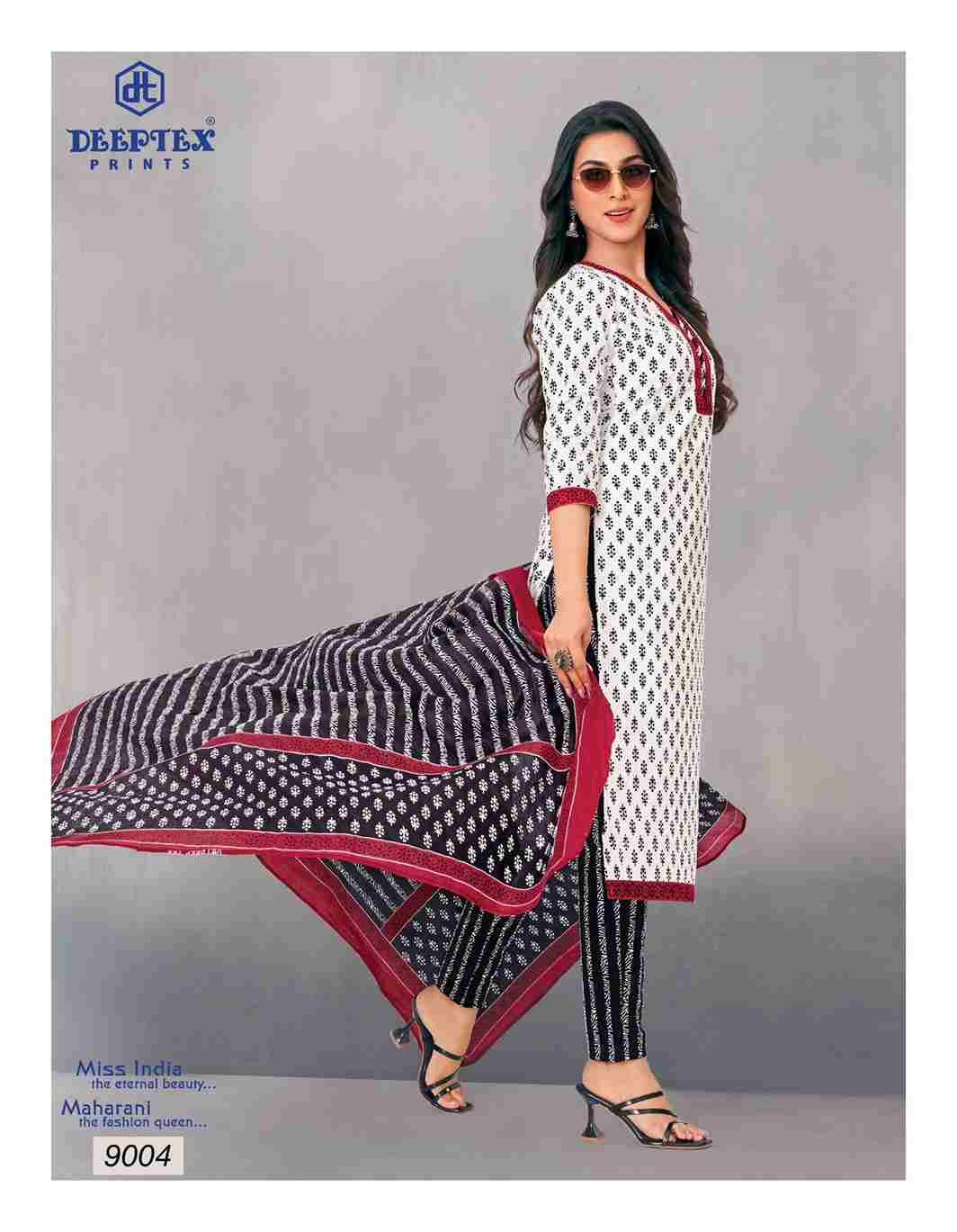 Miss India Vol-90 By Deeptex Prints 9001 To 9016 Series Beautiful Festive Suits Stylish Fancy Colorful Casual Wear & Ethnic Wear Cotton Print Dresses At Wholesale Price