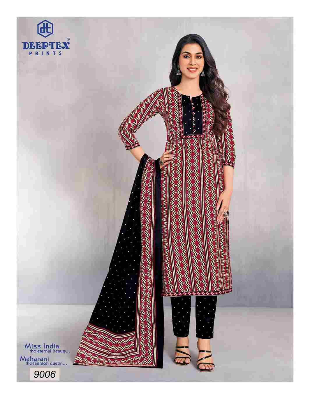 Miss India Vol-90 By Deeptex Prints 9001 To 9016 Series Beautiful Festive Suits Stylish Fancy Colorful Casual Wear & Ethnic Wear Cotton Print Dresses At Wholesale Price