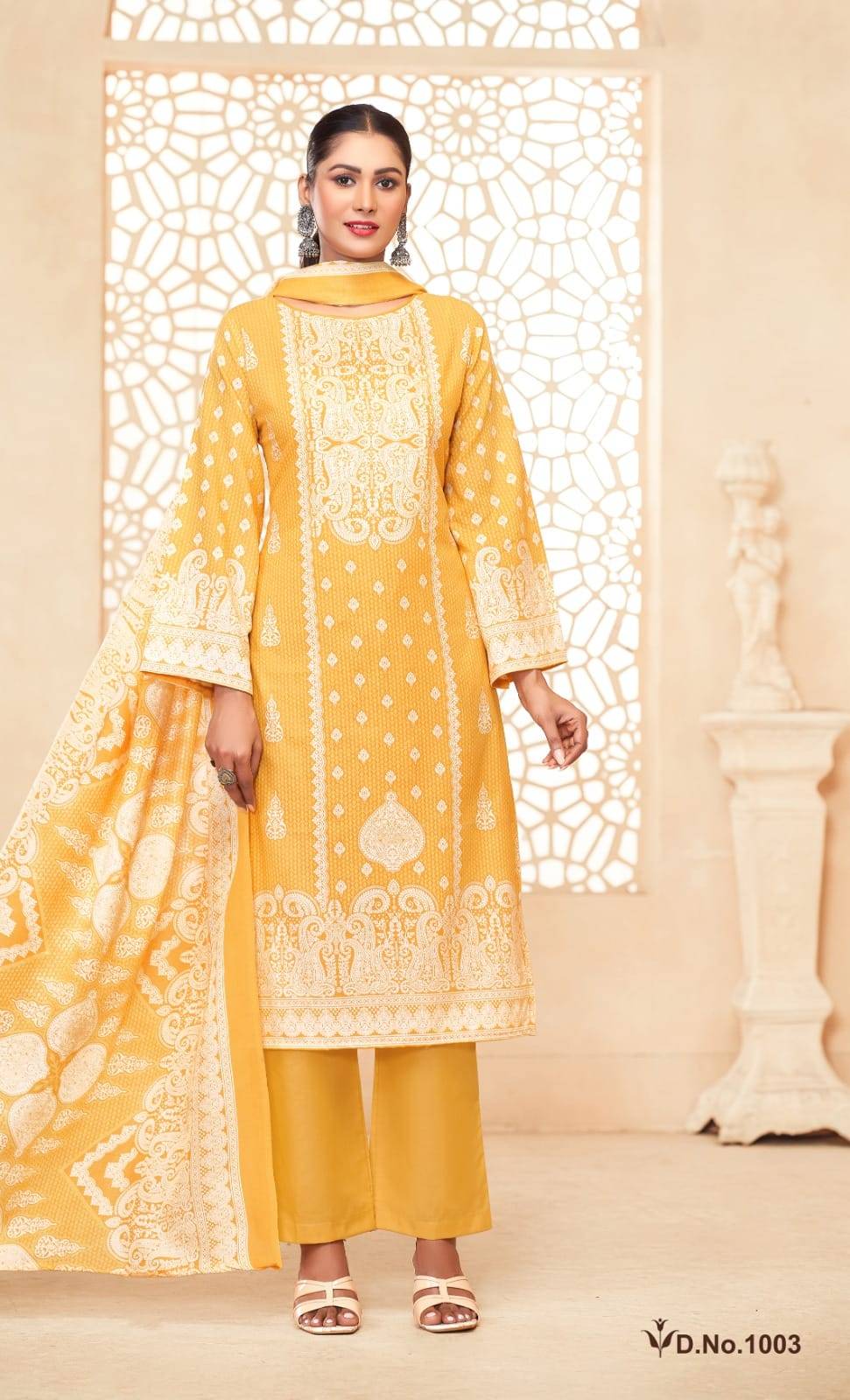 Kismat Vol-1 By Chetak Fashion 1001 To 1010 Series Beautiful Festive Suits Colorful Stylish Fancy Casual Wear & Ethnic Wear Cotton Print Dresses At Wholesale Price