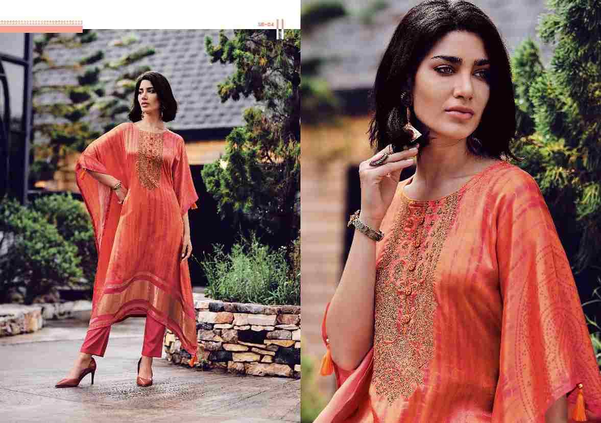 Shibori By Varsha 01 To 04 Series Designer Stylish Fancy Colorful Beautiful Party Wear & Ethnic Wear Collection Pure Viscose Kaftan With Bottom At Wholesale Price