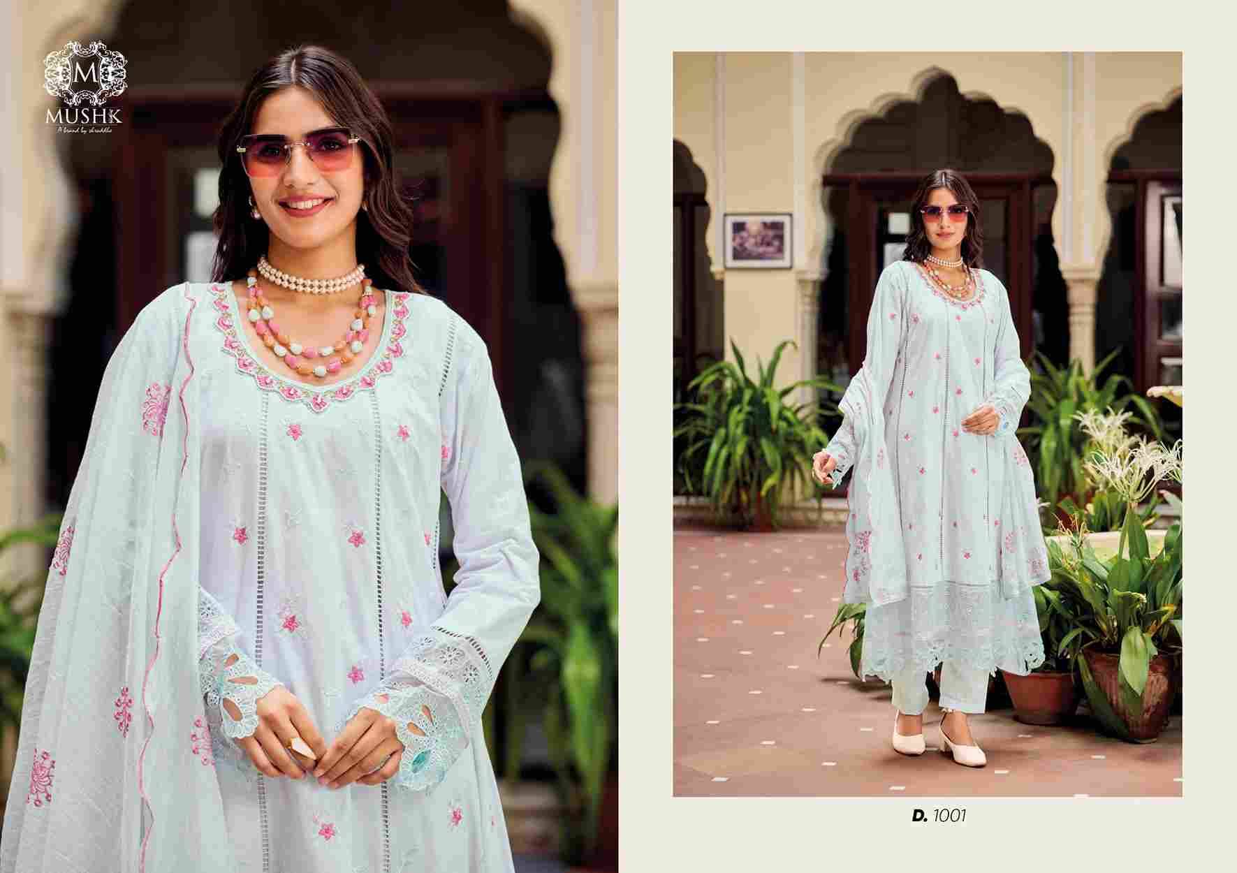 Zahra By Mushk 1001 To 1004 Series Beautiful Winter Collection Pakistani Suits Stylish Fancy Colorful Casual Wear & Ethnic Wear Pure Cotton Embroidery Dresses At Wholesale Price
