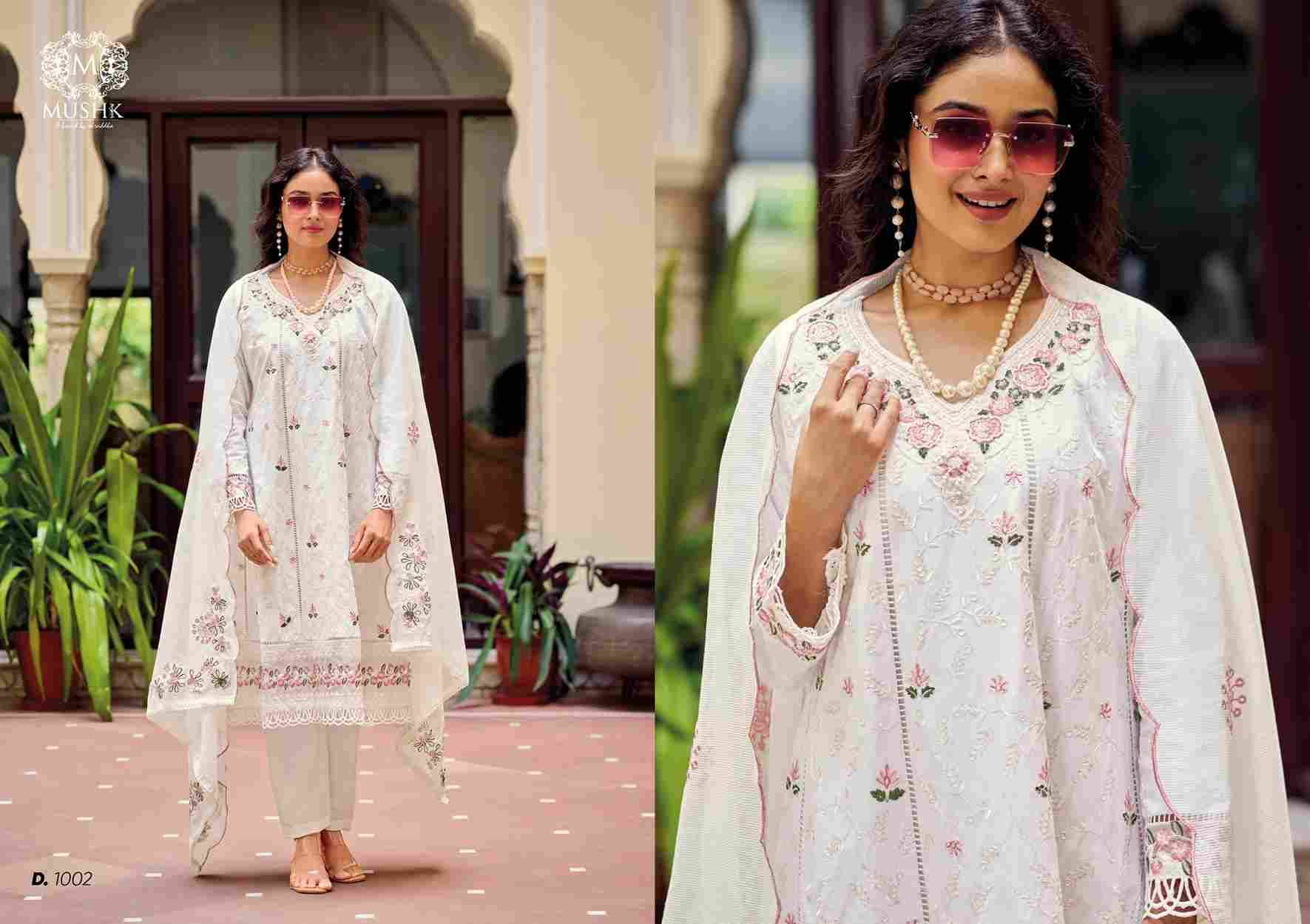 Zahra By Mushk 1001 To 1004 Series Beautiful Winter Collection Pakistani Suits Stylish Fancy Colorful Casual Wear & Ethnic Wear Pure Cotton Embroidery Dresses At Wholesale Price