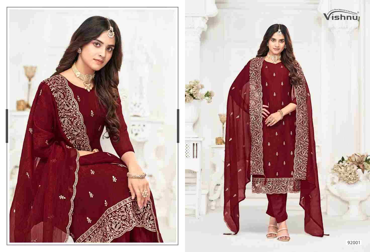 Lamhey By Vishnu 92001 To 92008 Series Beautiful Stylish Festive Suits Fancy Colorful Casual Wear & Ethnic Wear & Ready To Wear Crunchey Blooming Dresses At Wholesale Price