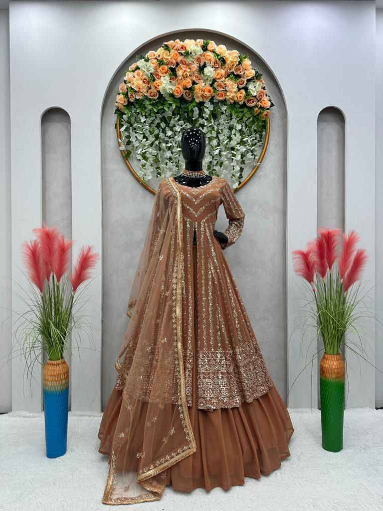 6453 By Fashid Wholesale 01 To 04 Series Kd Beautiful Festive Suits Colorful Stylish Fancy Casual Wear & Ethnic Wear Faux Georgette Dresses At Wholesale Price