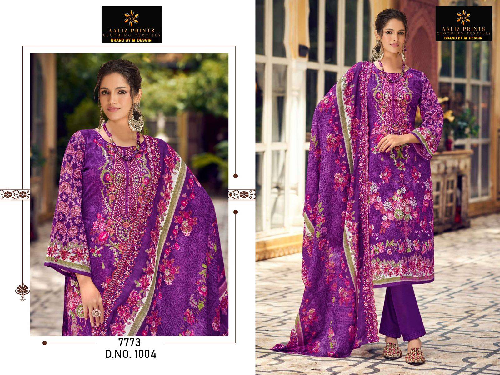Bin Saeed By Aaliz Prints 1001 To 1008 Series Beautiful Festive Suits Stylish Fancy Colorful Casual Wear & Ethnic Wear Pure Cotton Digital Print Dresses At Wholesale Price