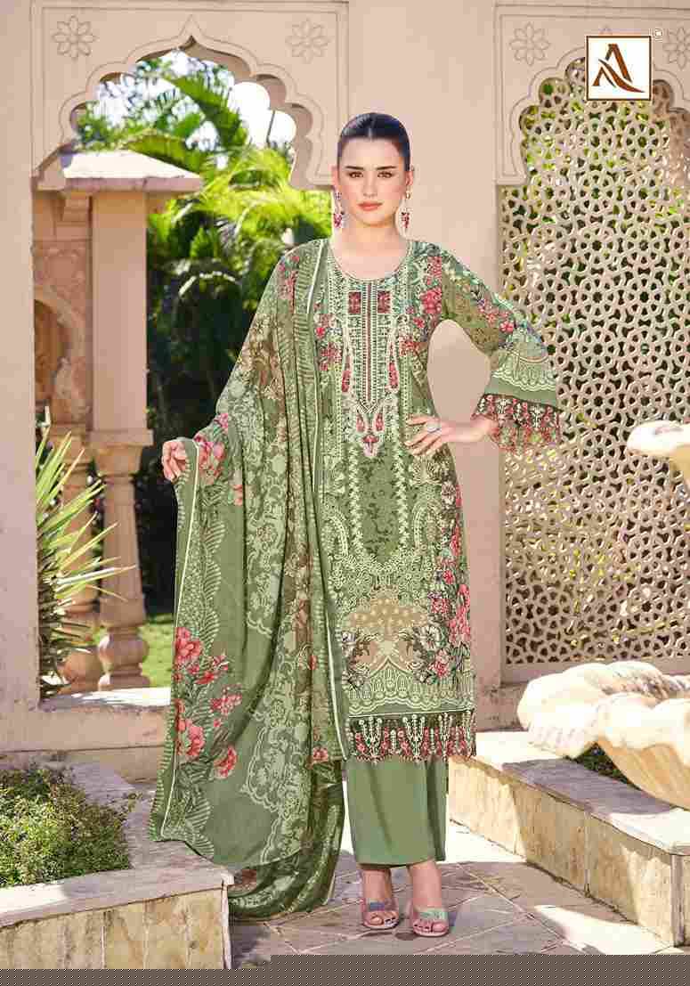 Qurbat Vol-17 By Alok Suit 1723-001 To 1723-008 Series Beautiful Festive Suits Colorful Stylish Fancy Casual Wear & Ethnic Wear Pure Cambric Cotton Dresses At Wholesale Price