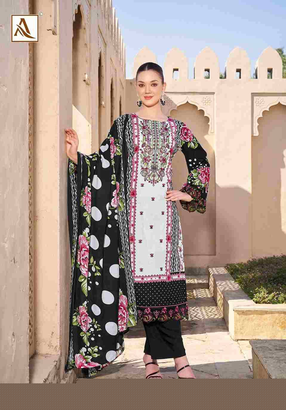 Qurbat Vol-17 By Alok Suit 1723-001 To 1723-008 Series Beautiful Festive Suits Colorful Stylish Fancy Casual Wear & Ethnic Wear Pure Cambric Cotton Dresses At Wholesale Price