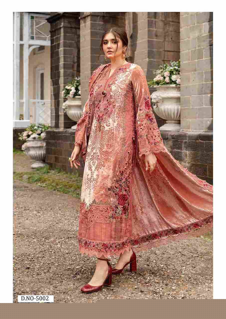Qurbat Vol-5 By Mizaj 5001 To 5006 Series Beautiful Suits Colorful Stylish Fancy Casual Wear & Ethnic Wear Premium Cotton Print Dresses At Wholesale Price