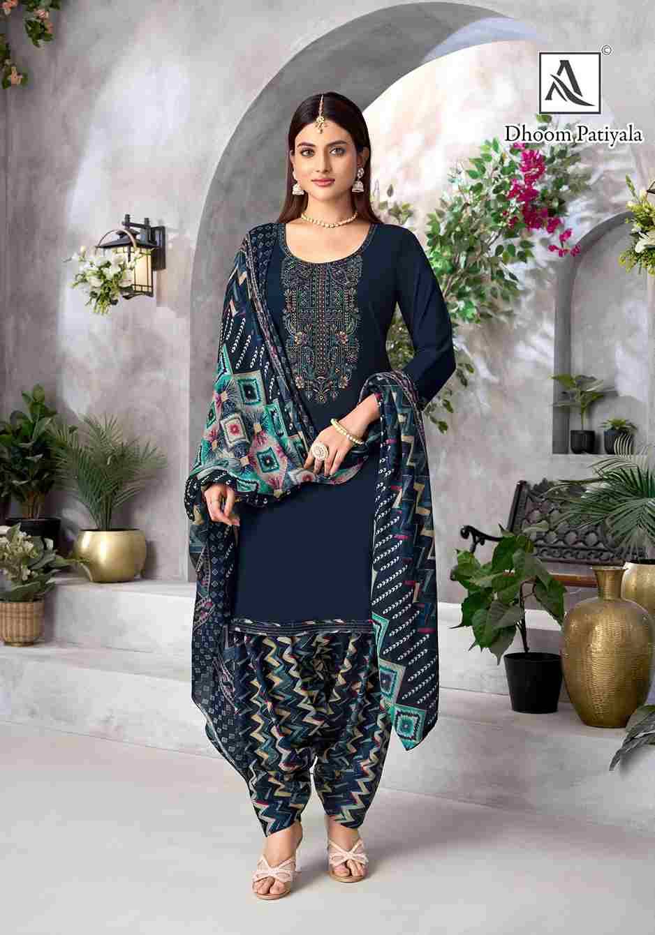 Dhoom Patiyala By Alok Suit 1741-001 To 1741-008 Series Beautiful Festive Suits Colorful Stylish Fancy Casual Wear & Ethnic Wear Pure Viscose Rayon Dresses At Wholesale Price