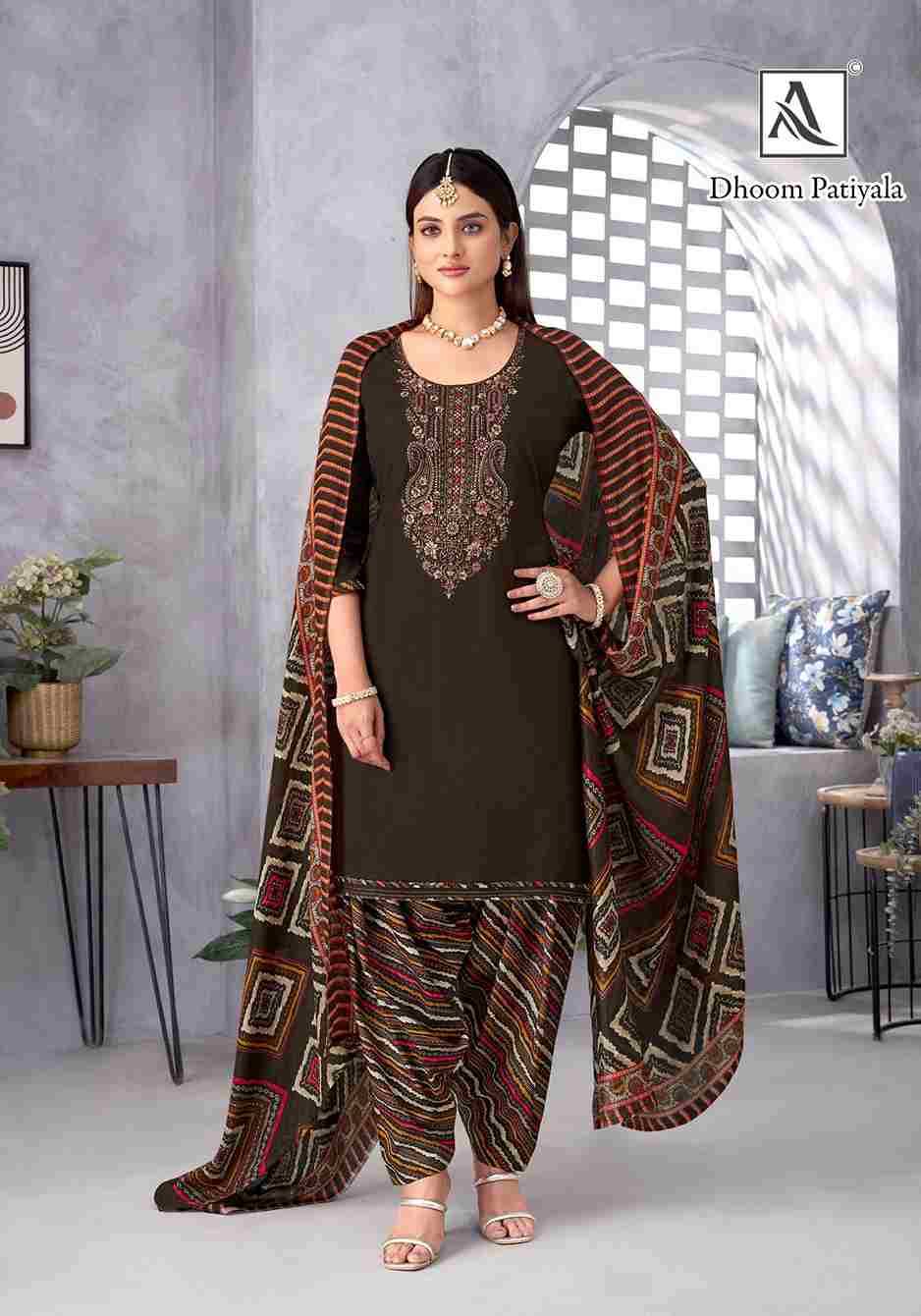 Dhoom Patiyala By Alok Suit 1741-001 To 1741-008 Series Beautiful Festive Suits Colorful Stylish Fancy Casual Wear & Ethnic Wear Pure Viscose Rayon Dresses At Wholesale Price
